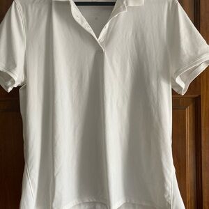 Nike White Polo Shirt